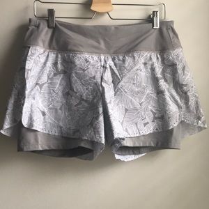 Athleta 2 in 1 running shorts